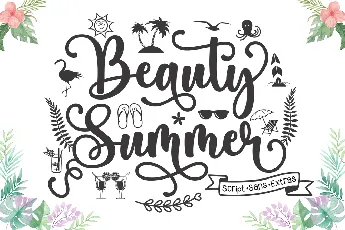 Beauty Summer font