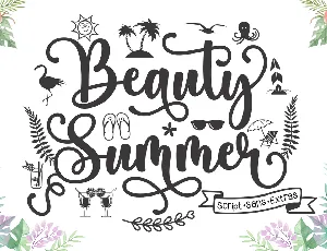 Beauty Summer font