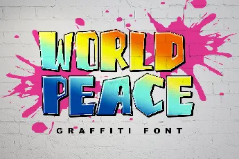 World Peace - Personal use font