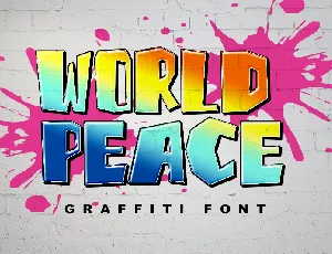 World Peace - Personal use font