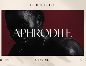 APHRODITE font