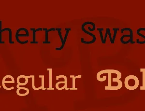 Cherry Swash font