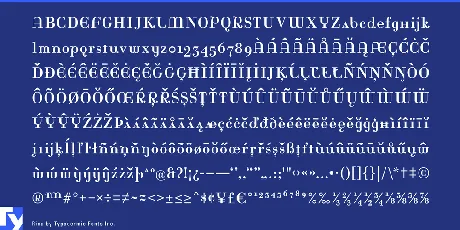 Rina font