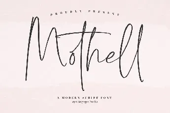 Mothell font