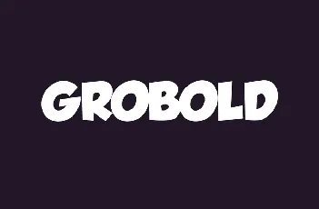 Grobold font