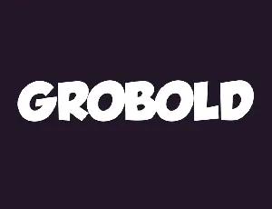 Grobold font