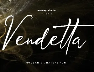 Vendetta font