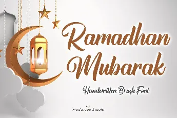 Ramadhan Mubarak font