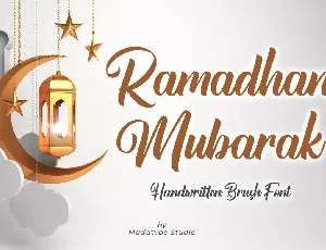 Ramadhan Mubarak font