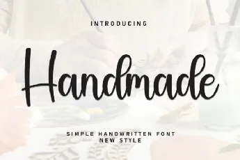 Handmade Handwritten font