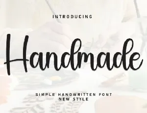 Handmade Handwritten font