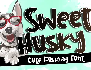 Sweet Husky font