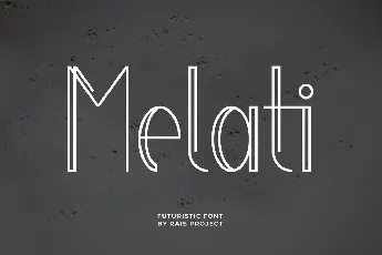 Melati Demo font