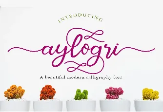 Aylogri font