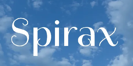 Spirax font