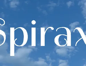 Spirax font