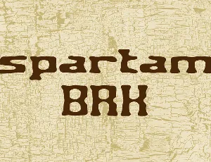 Aspartame BRK font