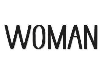 Woman Display font