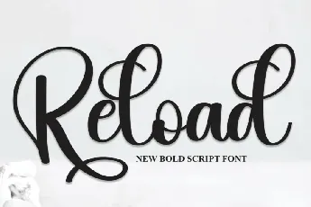 Reload Script font