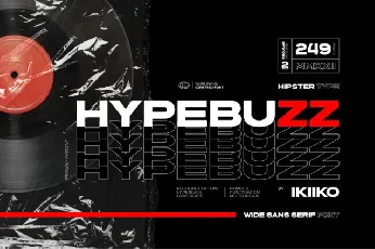 Hypebuzz font