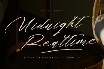 Midnight Realtime font