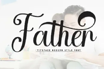 Father Calligraphy font