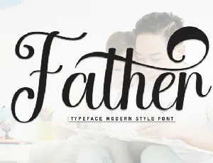 Father Calligraphy font