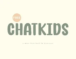 Chatkids font