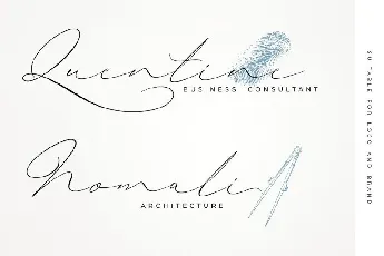 Karmila Signature font