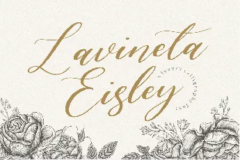 Lavineta Eisley font