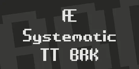 Ã† Systematic TT BRK font