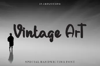 Vintage Art font