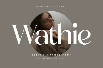 Wathie font