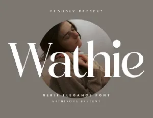 Wathie font