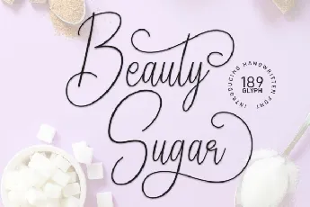 Beauty Sugar Script font