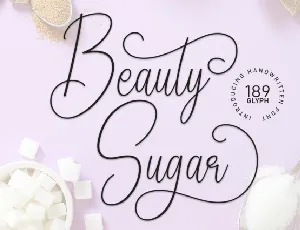 Beauty Sugar Script font