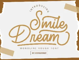 Smile Dream font