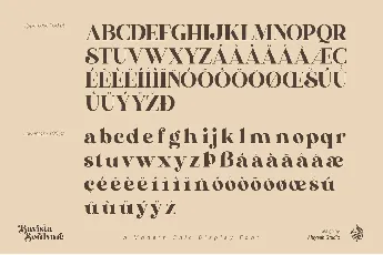 Bavista Soulvare Serif font