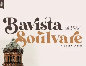 Bavista Soulvare Serif font