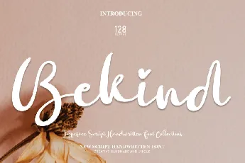 Bekind font