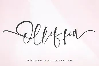 Olliffia font