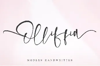 Olliffia font