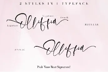 Olliffia font