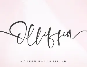 Olliffia font