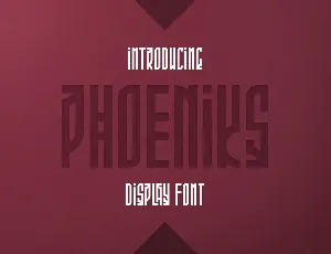 Phoeniks font