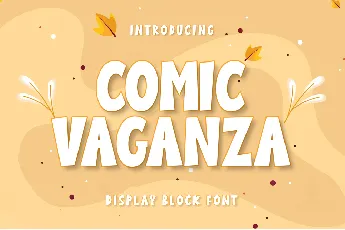 Comic Vaganza font