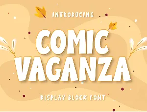 Comic Vaganza font