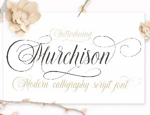 Murchison Script font