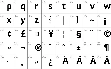 Route 159 font