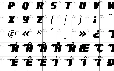 Superheterodyne font